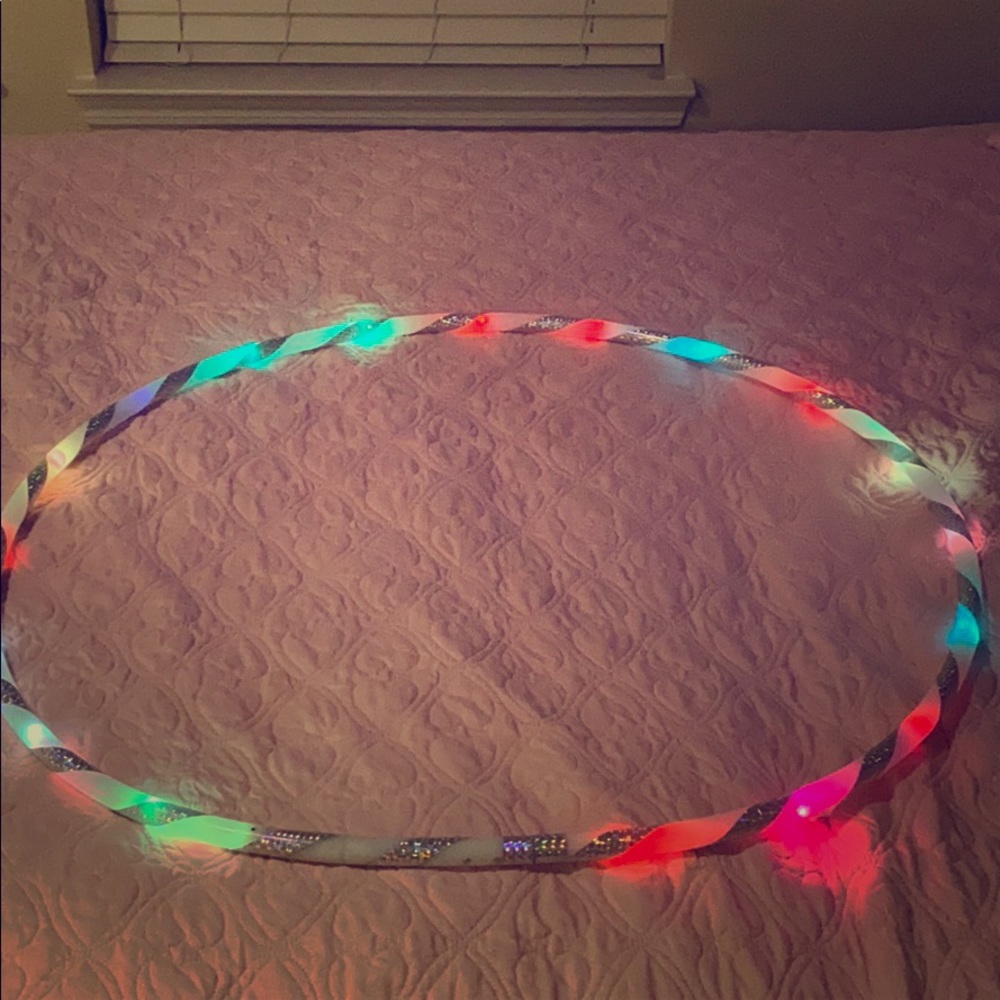Led hula hoop batteries included
